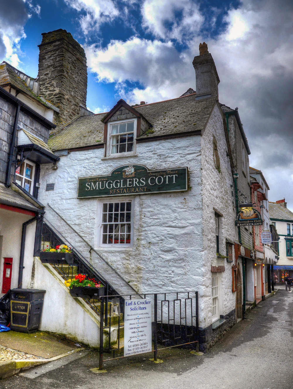 Medieval building in Looe, Cornwall. Credit Baz Richardson, flickr
