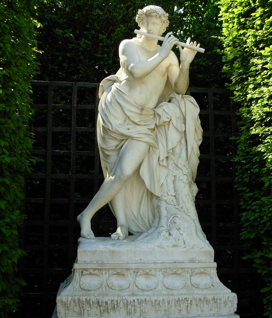 Acis Playing His Flute by Jean-Baptiste Tuby, 1674