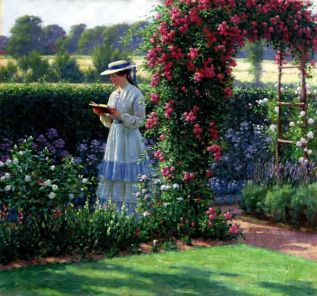 Sweet Solitude by Edmund Blair Leighton