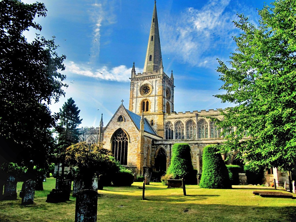 Church of the Holy Trinity, Stratford-upon-Avon. Credit Palickap