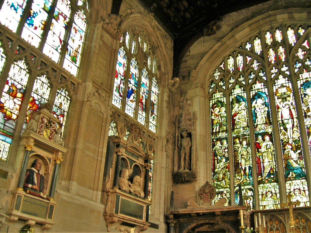 Church of the Holy Trinity, Stratford-upon-Avon. Credit Poliphilo