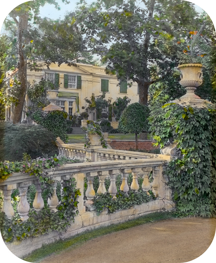'Drumthwacket,' Moses Taylor Pyne house, 354 Stockton Road, Princeton, New Jersey. Balustrade