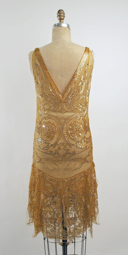 1925. Callot Soeurs. Cotton, silk, plastic, glass. metmuseum