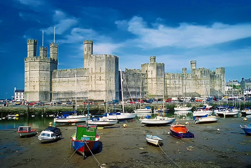 Caernarfon Castle. Credit Herbert Ortner