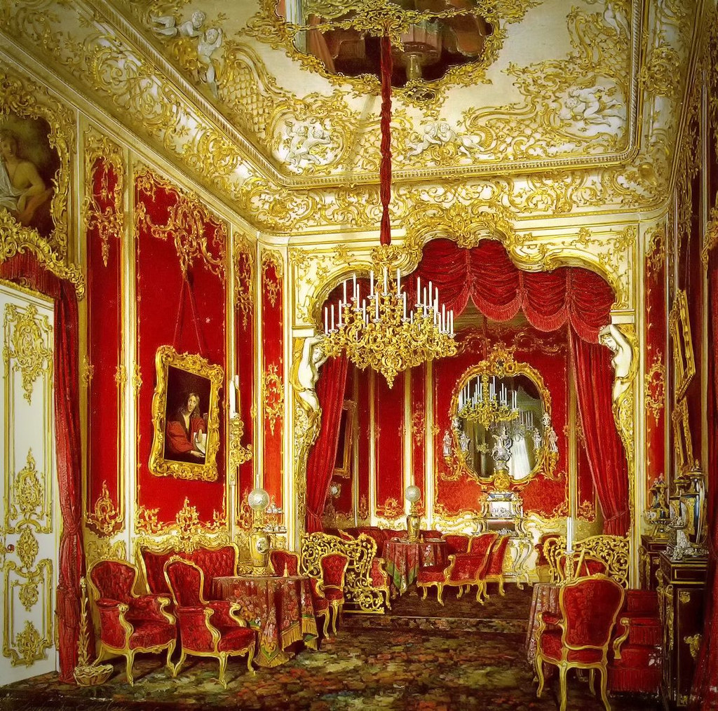 The Boudoir of Empress Maria Alexandrovna, 1861