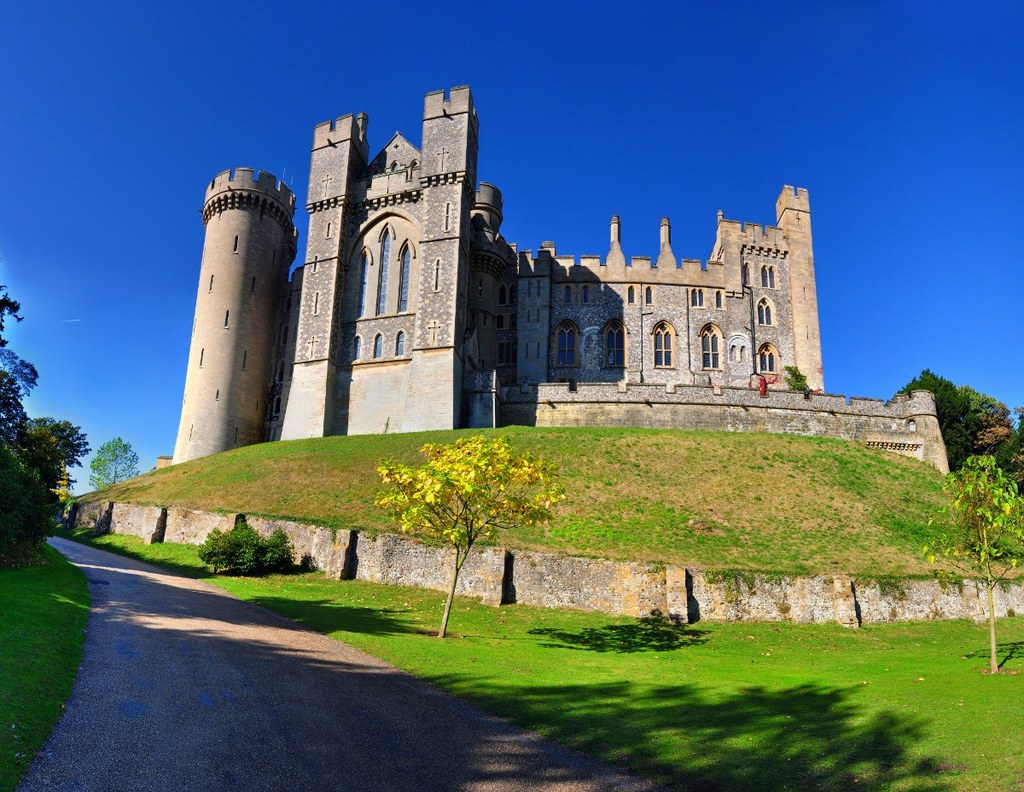 Arundel Castle on a sunny October day. Credit Gregg M. Erickson