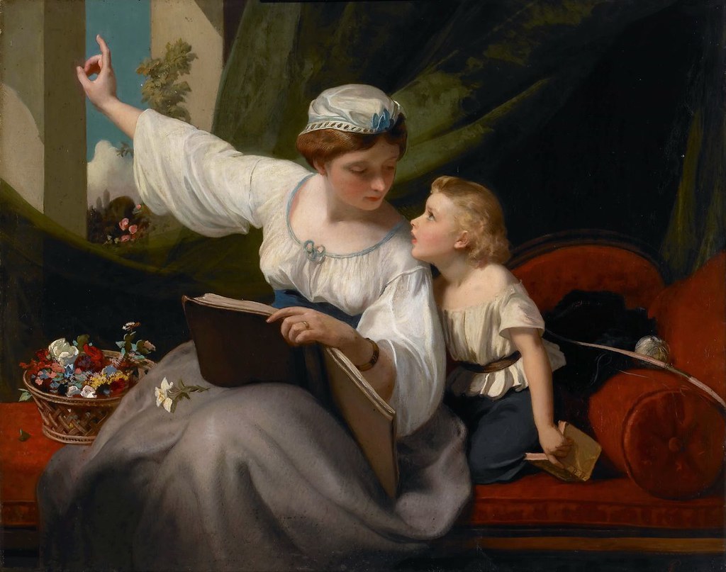 The Fairy Tale by James Sant, R.A. (1820 - 1916)