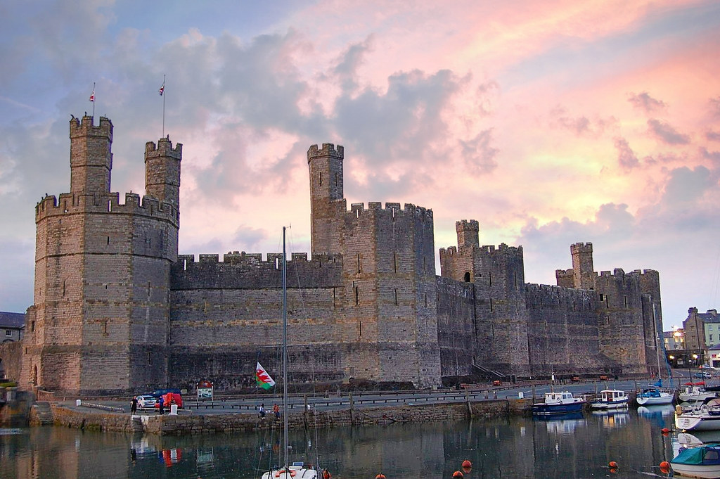 Caernarfon Castle. Credit Detectordan