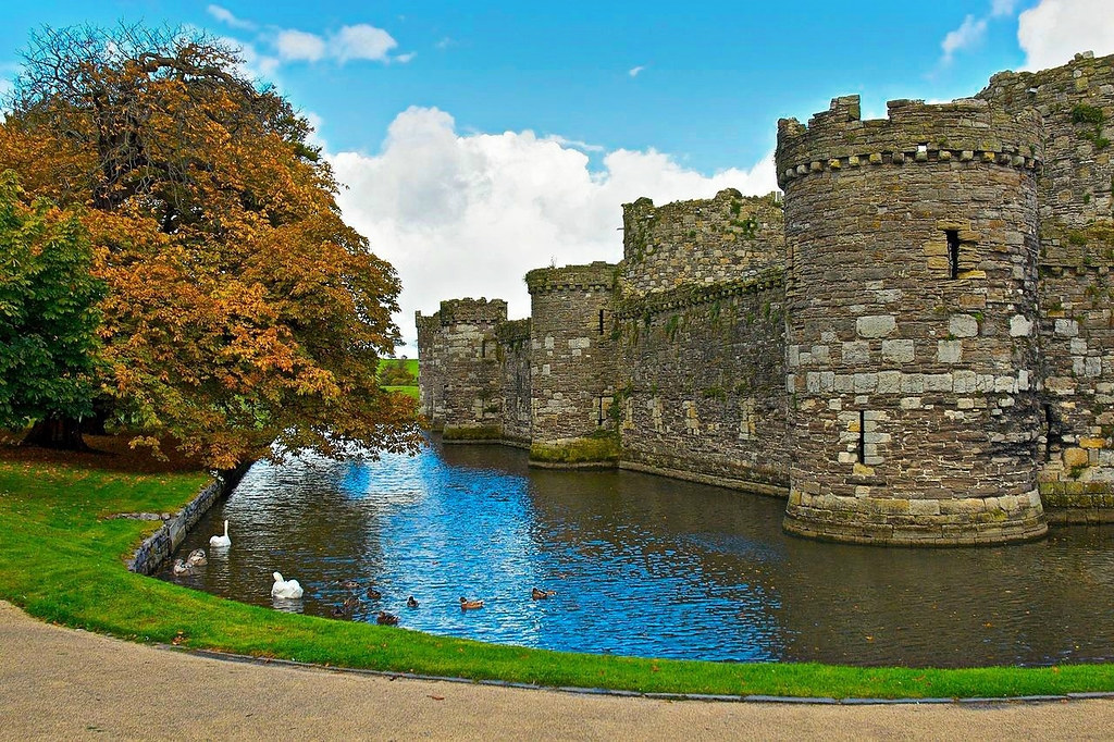 Beaumaris Castle. Credit Stuart