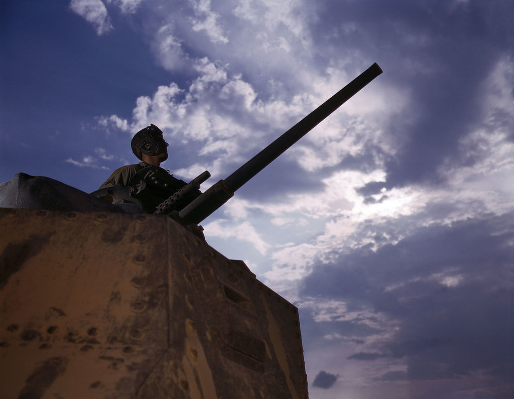 Tank commander, Ft. Knox, Ky.