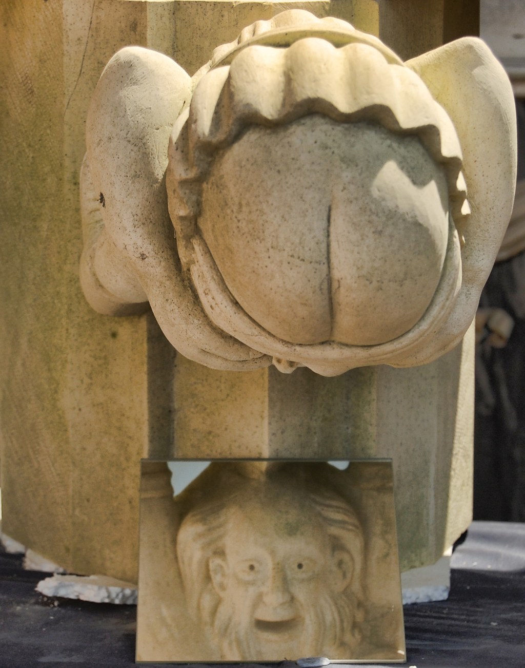 The Mooning Gargoyle. Credit Tom Blackwell