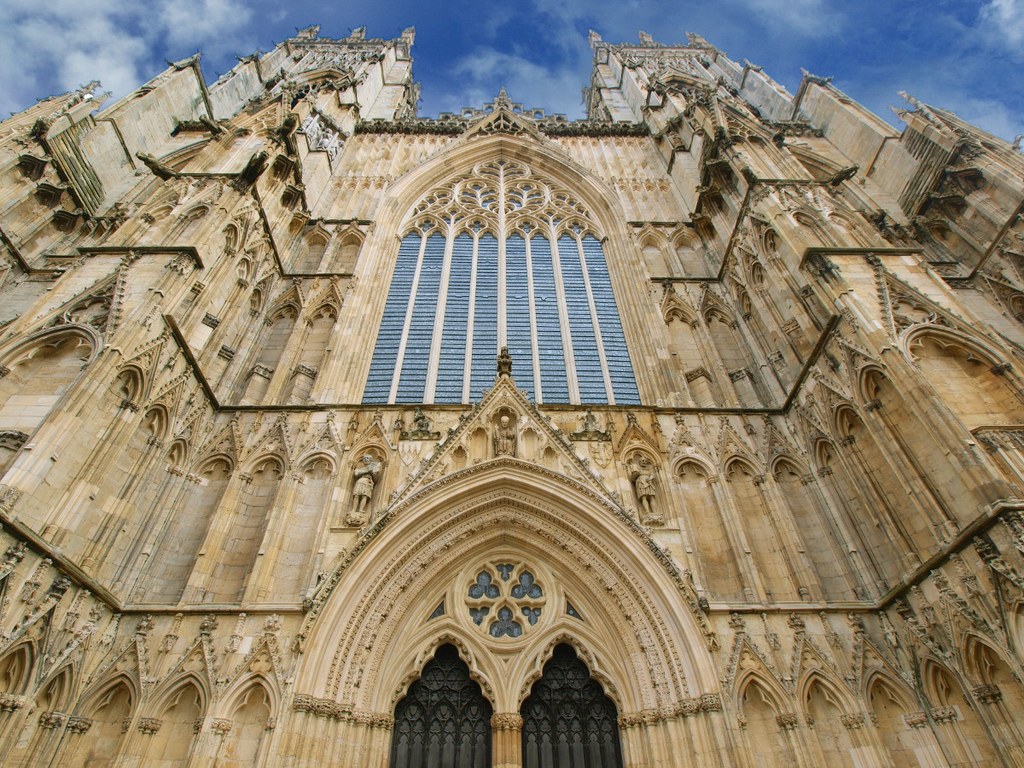 The twin towers of York Minster. Credit Andy Beecroft