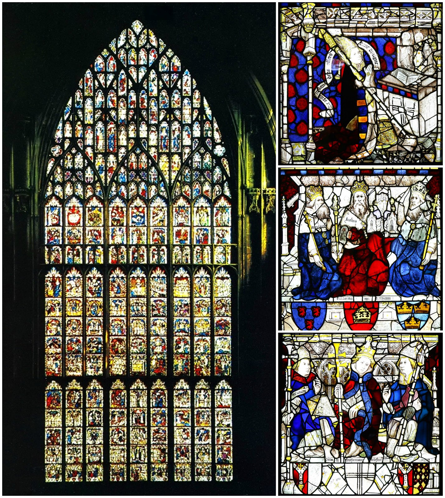 The Great East Window. Credit striderv, Andrewrabbott, flickr