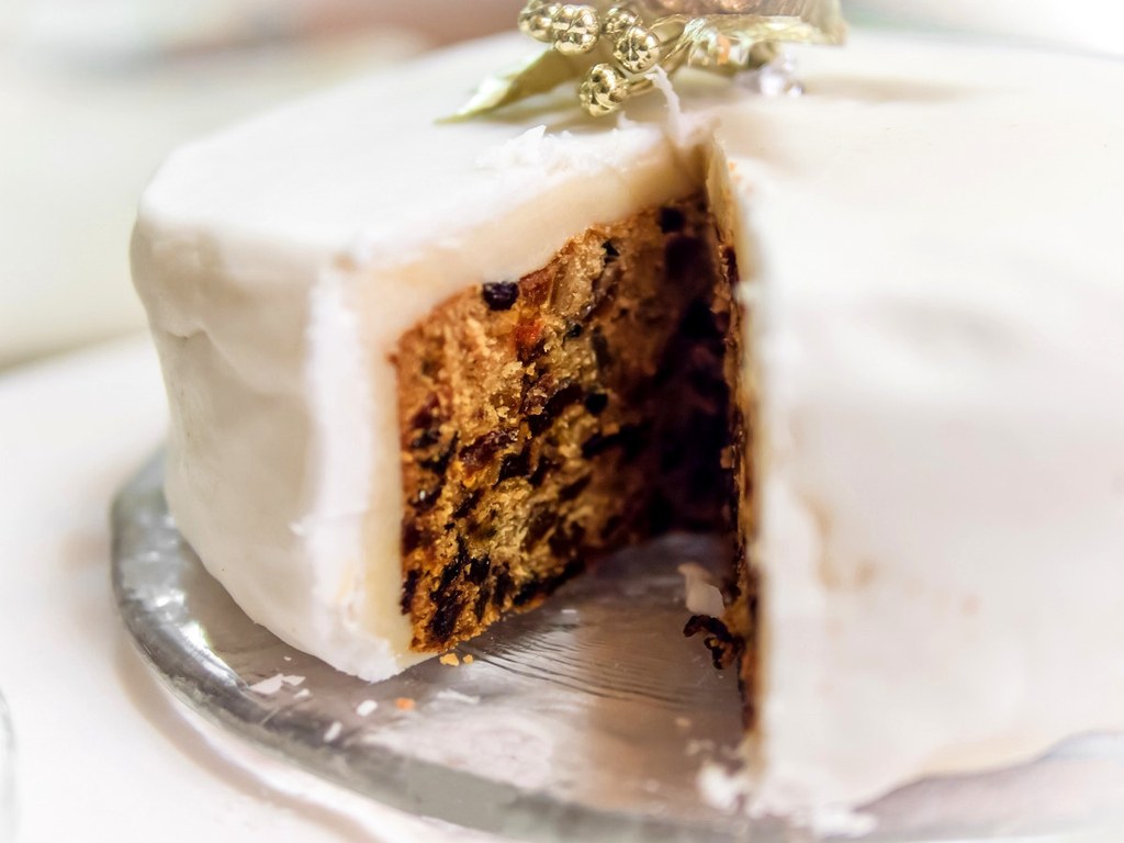 Christmas Cake. Credit James Petts, flickr