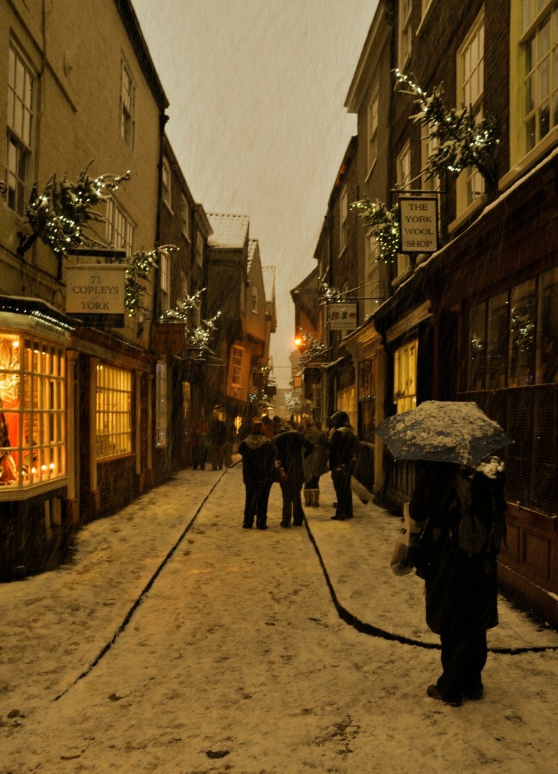Shambles in Snow. Credit Matt Cornock