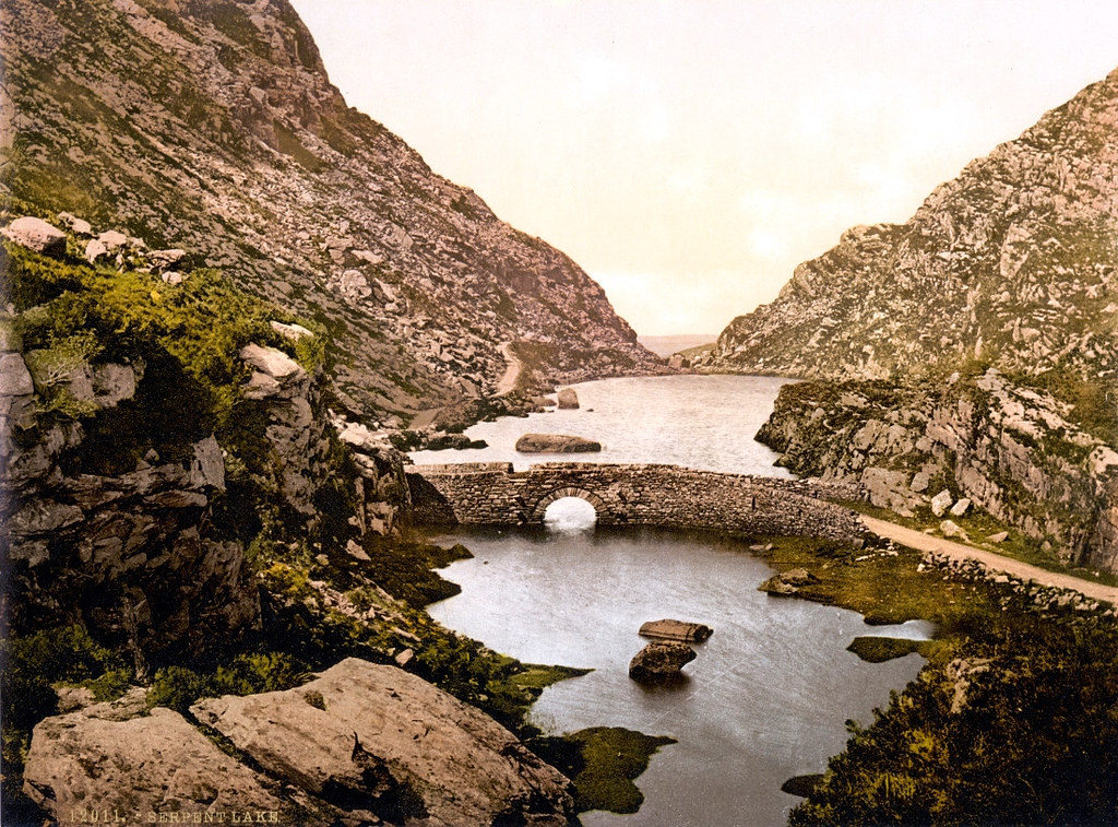 Serpent Lake, Gap of Dunloe, Killarney. County Kerry, Ireland