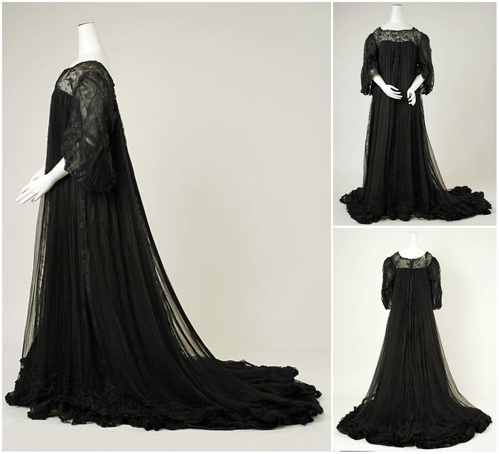 1906 Peignoir. Silk. metmuseum