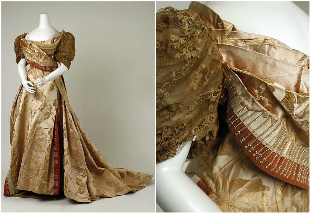 1889. Evening Dress. metmuseum