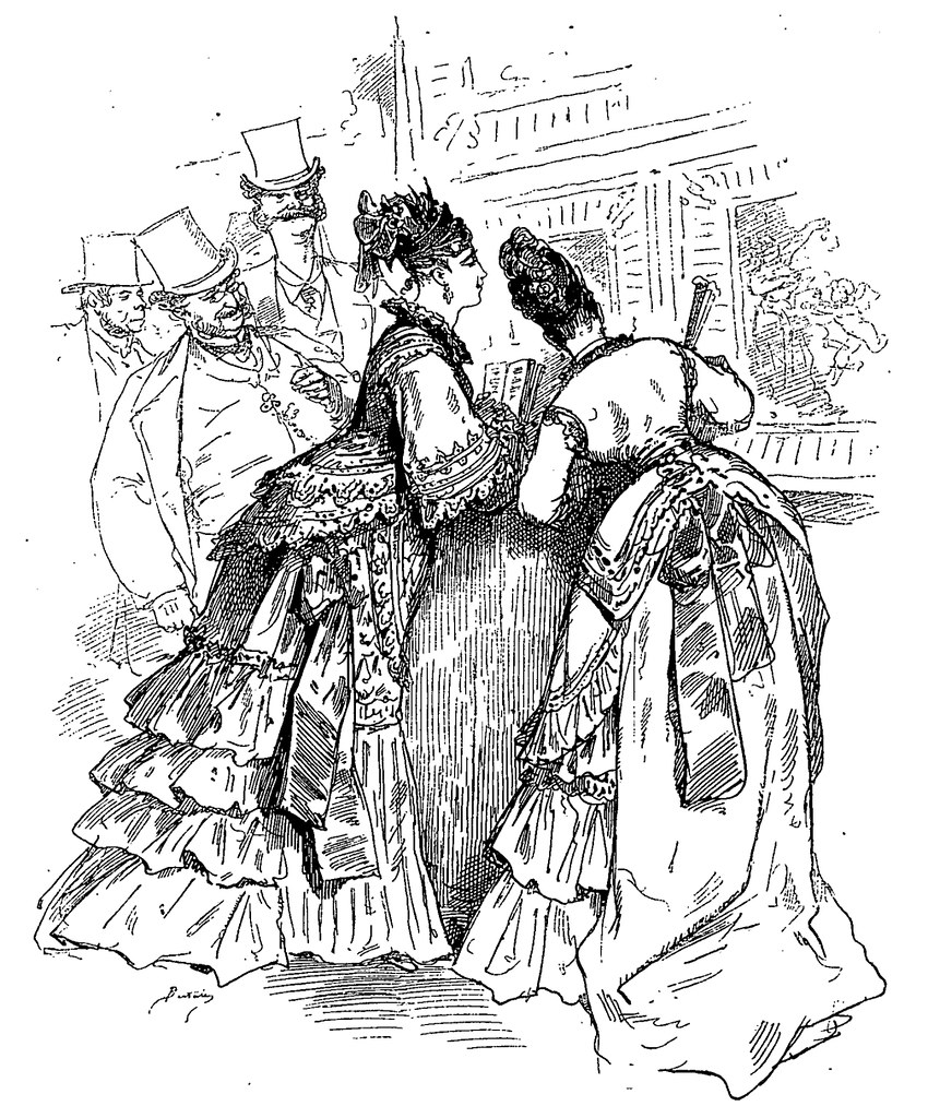 I told you it was a dress from Worth's. I know the look