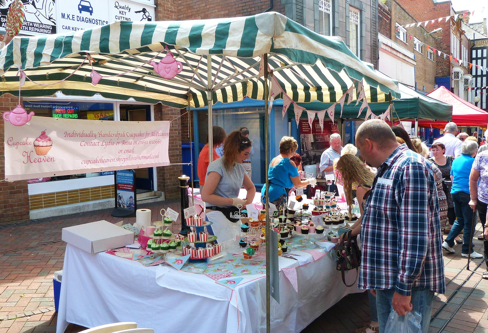 Oswestry Food Festival. Credit Peter Broster