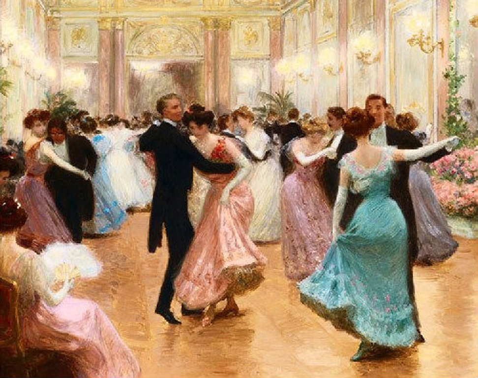 Elegant Soiree by Jean-Georges Béraud