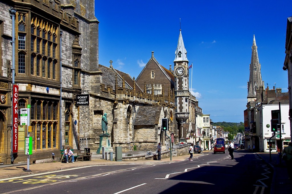 High Street, Dorchester, Dorset. Credit Tudor Barker, flickr