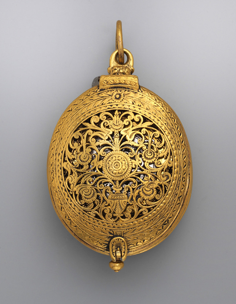 1640. Watch. British, London. Silver gilt. metmuseum