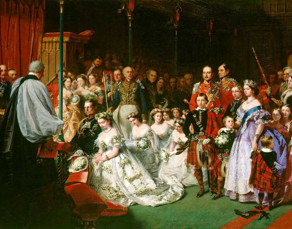 The Marriage of Victoria, Princess Royal, 25 January 1858 by John Phillip