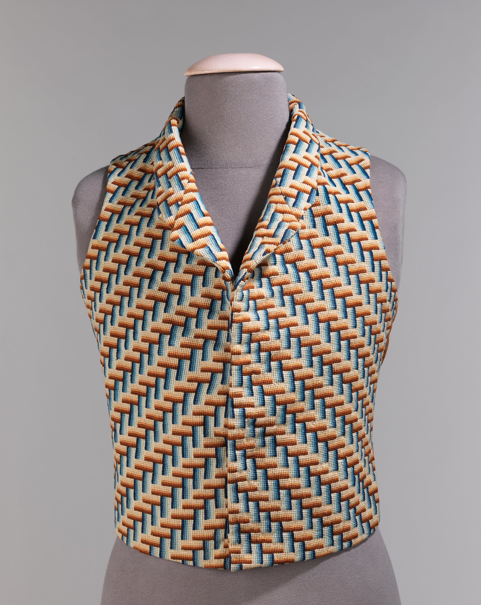 1835. American. wool, cotton. metmuseum