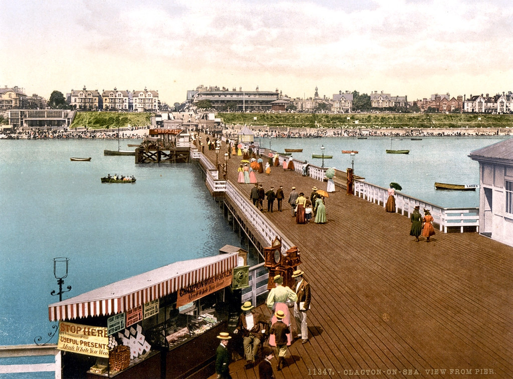 Clacton Pier, Essex, 1895