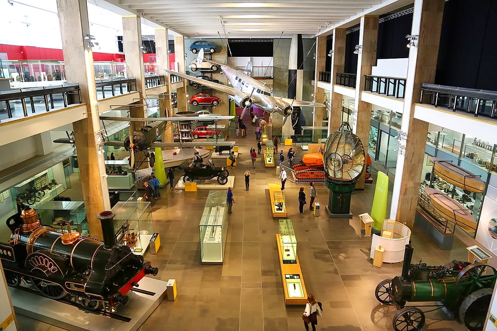 The Modern World gallery in the science museum, london. Credit Geni