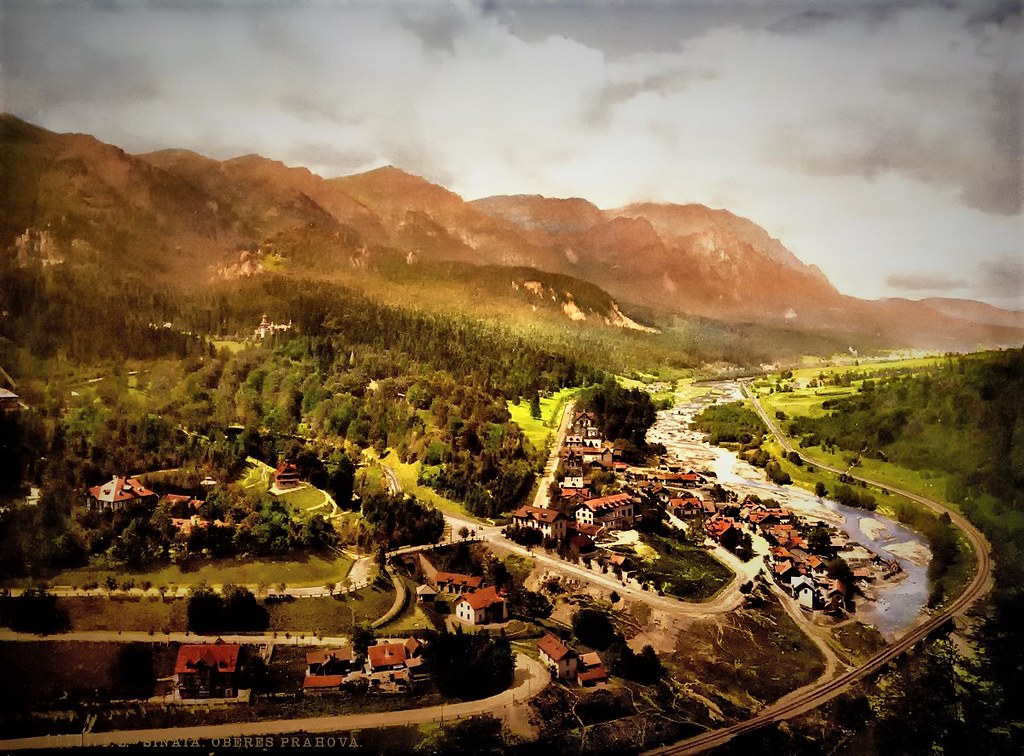 Carpathian Mountains of Sinaia, Romania, ca. 1895