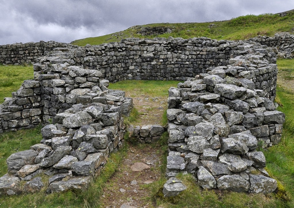 Hardknott Roman Fort, Lake District. Credit Paul Hermans