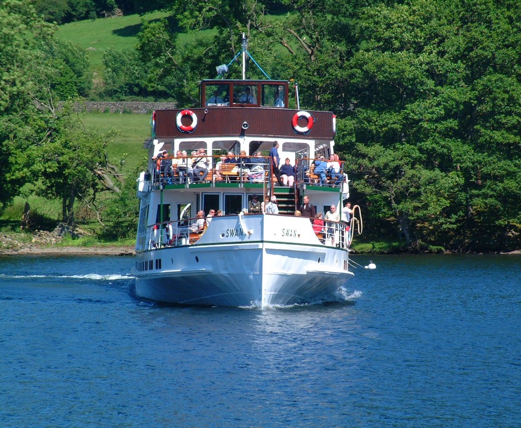 The 'Swan' on Windermere. Credit mattbuck