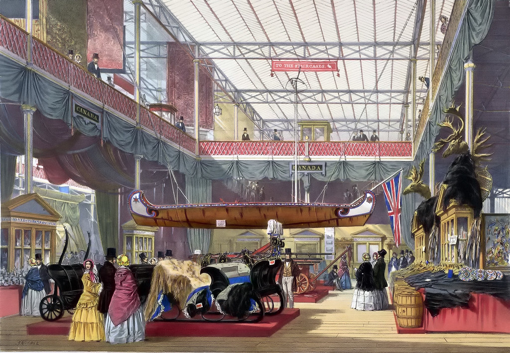 The Canadian exhibit - Dickinson's comprehensive pictures of the Great Exhibition of 1851