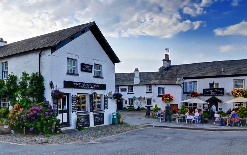 Hawkshead, Lake District. Credit Baz Richardson, flickr