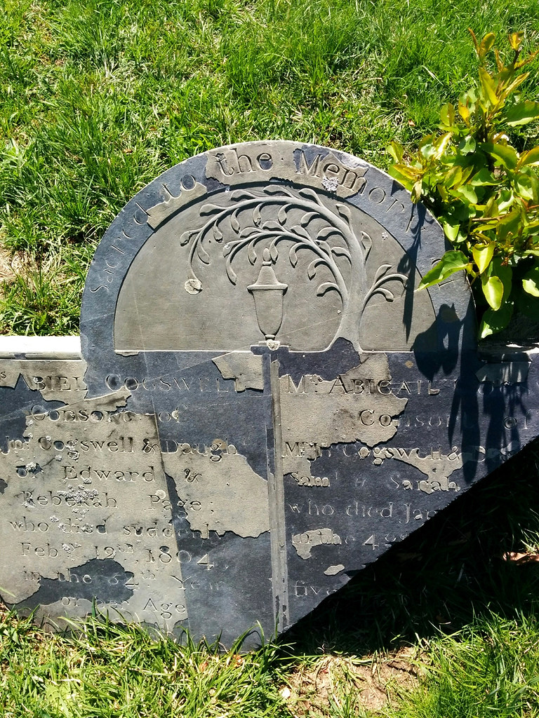 Urn and Willow Headstone carving