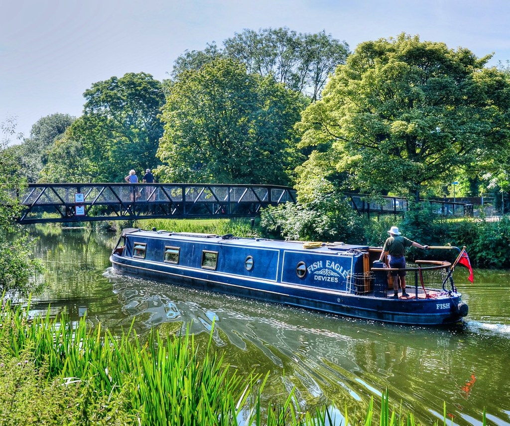 Backwater at Bedford. Credit Baz Richardson, flickr