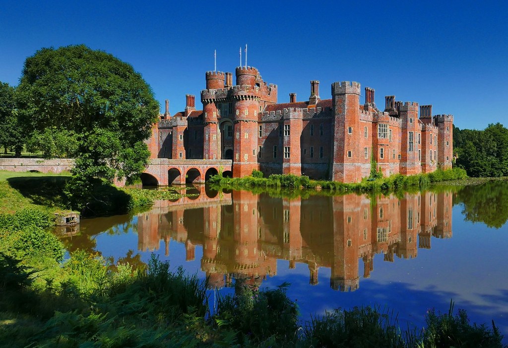 Herstmonceux Castle. Credit Tom Lee, flickr