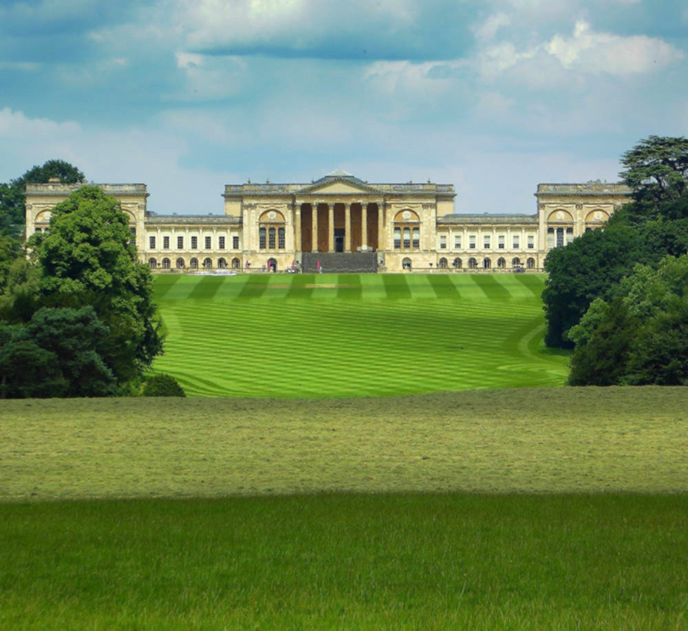 Stowe House viewed from the Corinthian Arch. Credit Jason Ballard, flickr