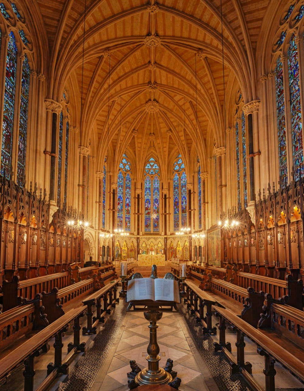 Exeter College Chapel, Oxford. Credit David Iliff