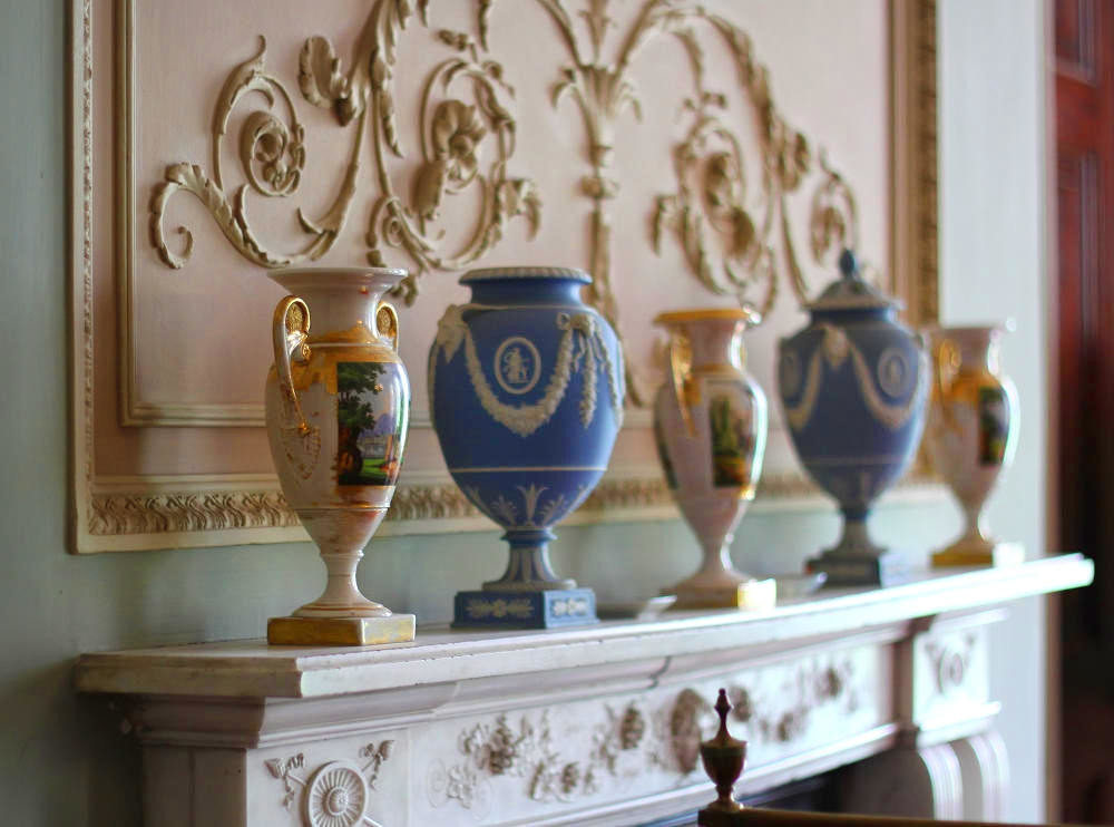 Mantelpiece in Calke Abbey. Credit Mark Longair
