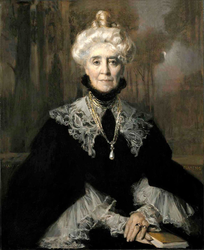 Mrs Adeline M. Noble by Francois Flameng
