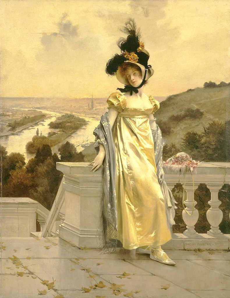 Portrait of a Lady by Francois Flameng