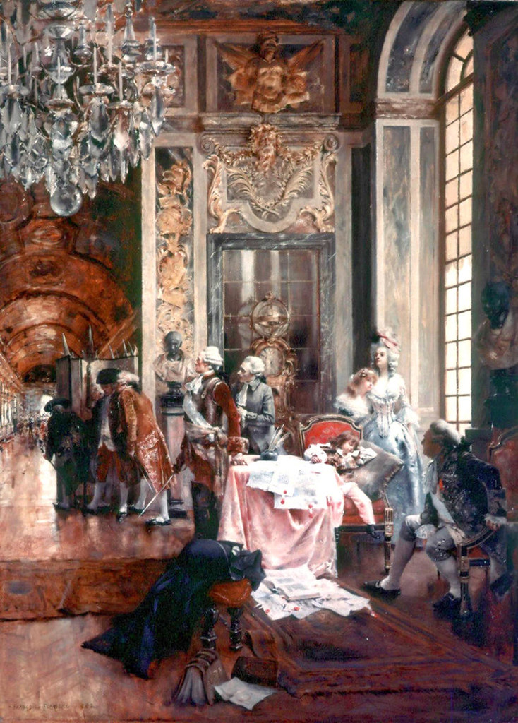 The People of Paris Come to Versailles by Francois Flameng