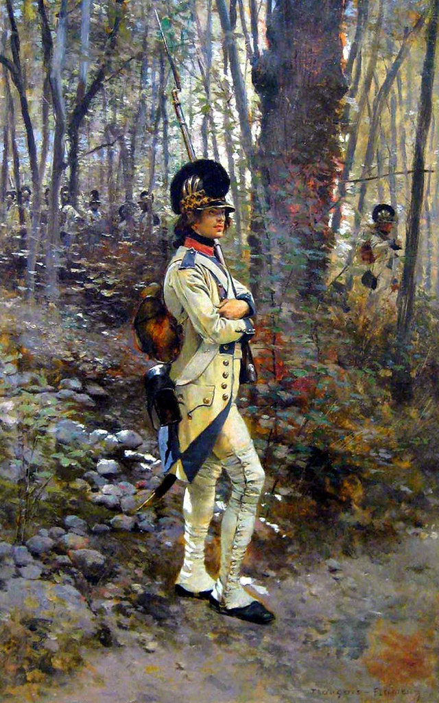 In the Woods by Francois Flameng