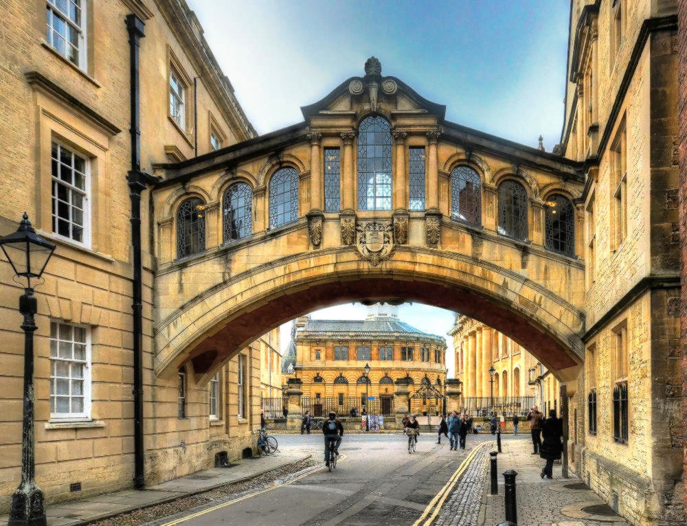 The Bridge of Sighs, Oxford. Credit Baz Richardson