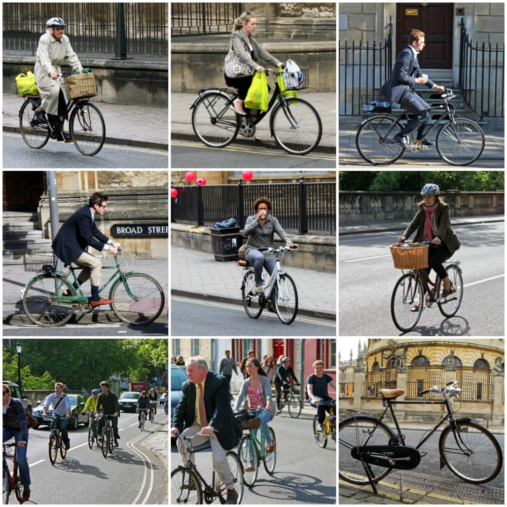 Cycling in Oxford. Credit Tejvan Pettinger, flickr