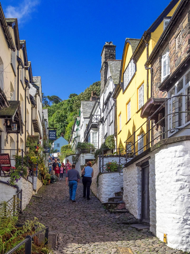 Clovelly Main Street, Devon. Credit Bob Radlinski, flickr