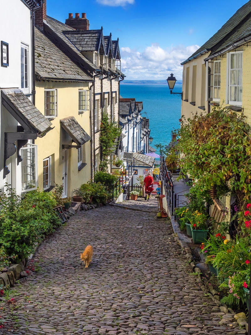 Clovelly Main Street, Devon. Credit Bob Radlinski, flickr